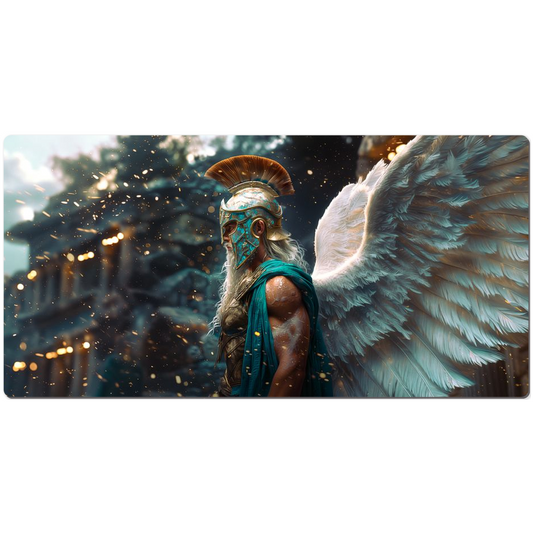 Desk Mats - He Will Give His Angels Charge Over You