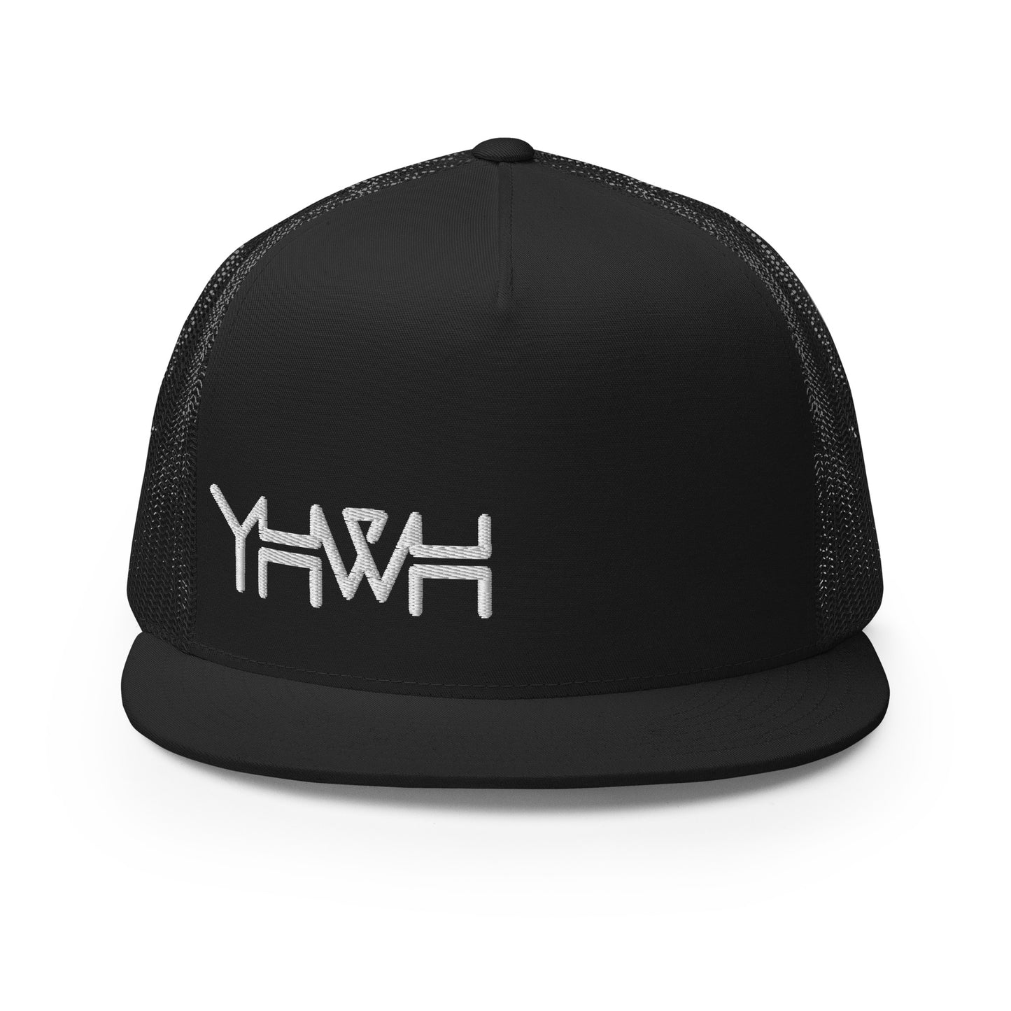 YHWH - Trucker Snapback - White Edge