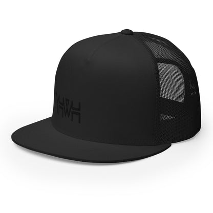 YHWH - Trucker Snapback - Black Edge