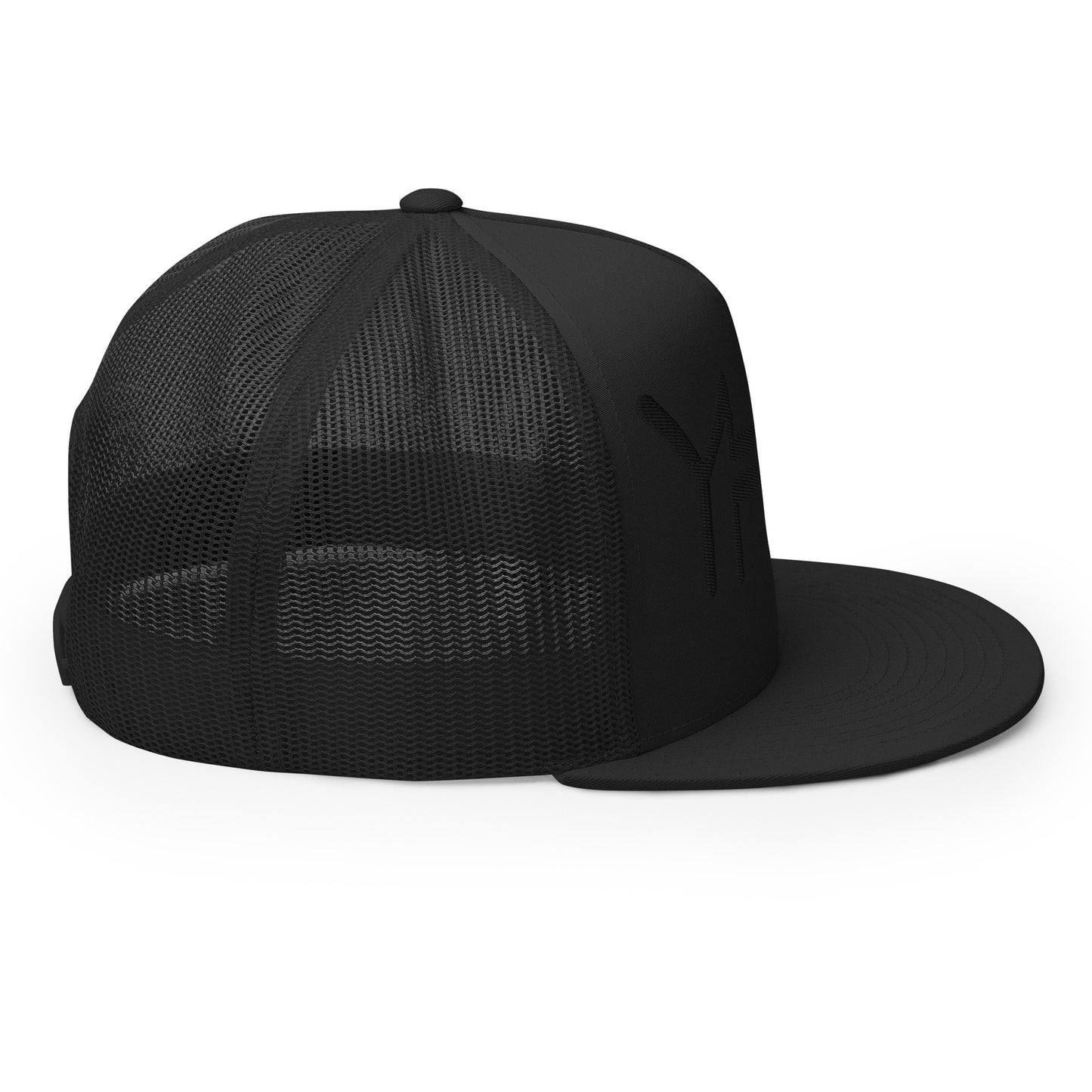 YHWH - Trucker Snapback - Black