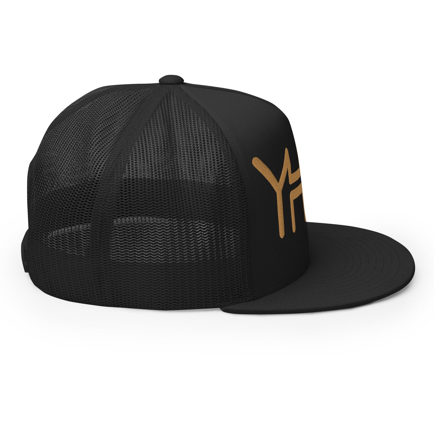 YHWH - Trucker Snapback - Gold