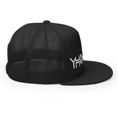 YHWH - Trucker Snapback - White Edge