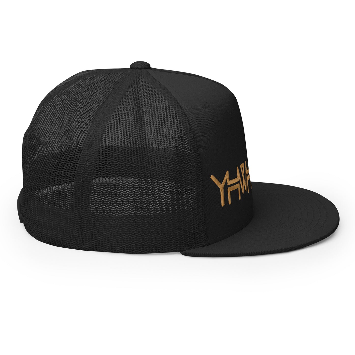 YHWH - Trucker Snapback - Gold Edge