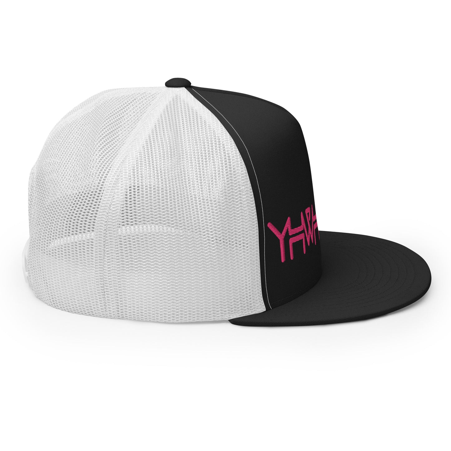 YHWH - Trucker Snapback - Pink Edge