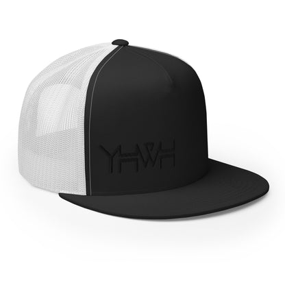 YHWH - Trucker Snapback - Black Edge