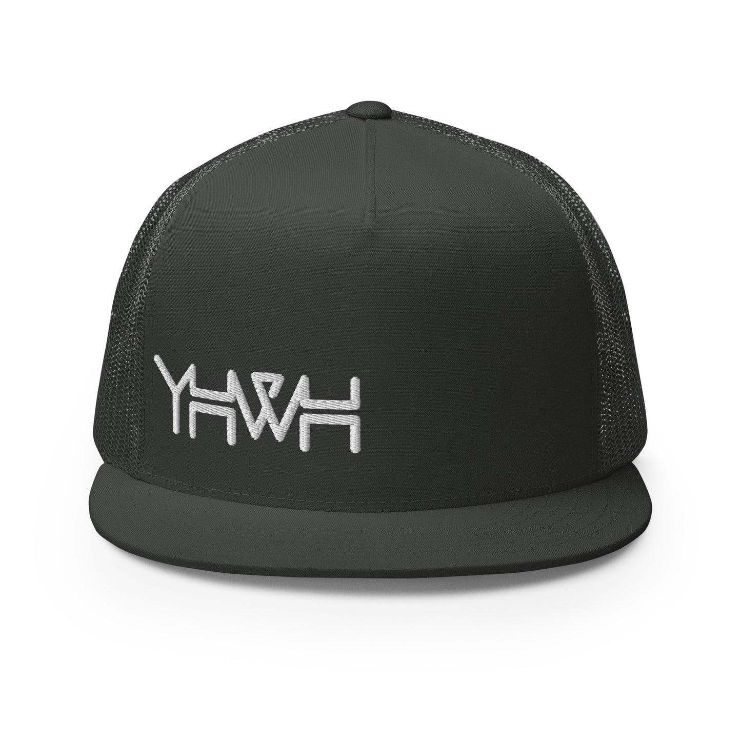 YHWH - Trucker Snapback - White Edge