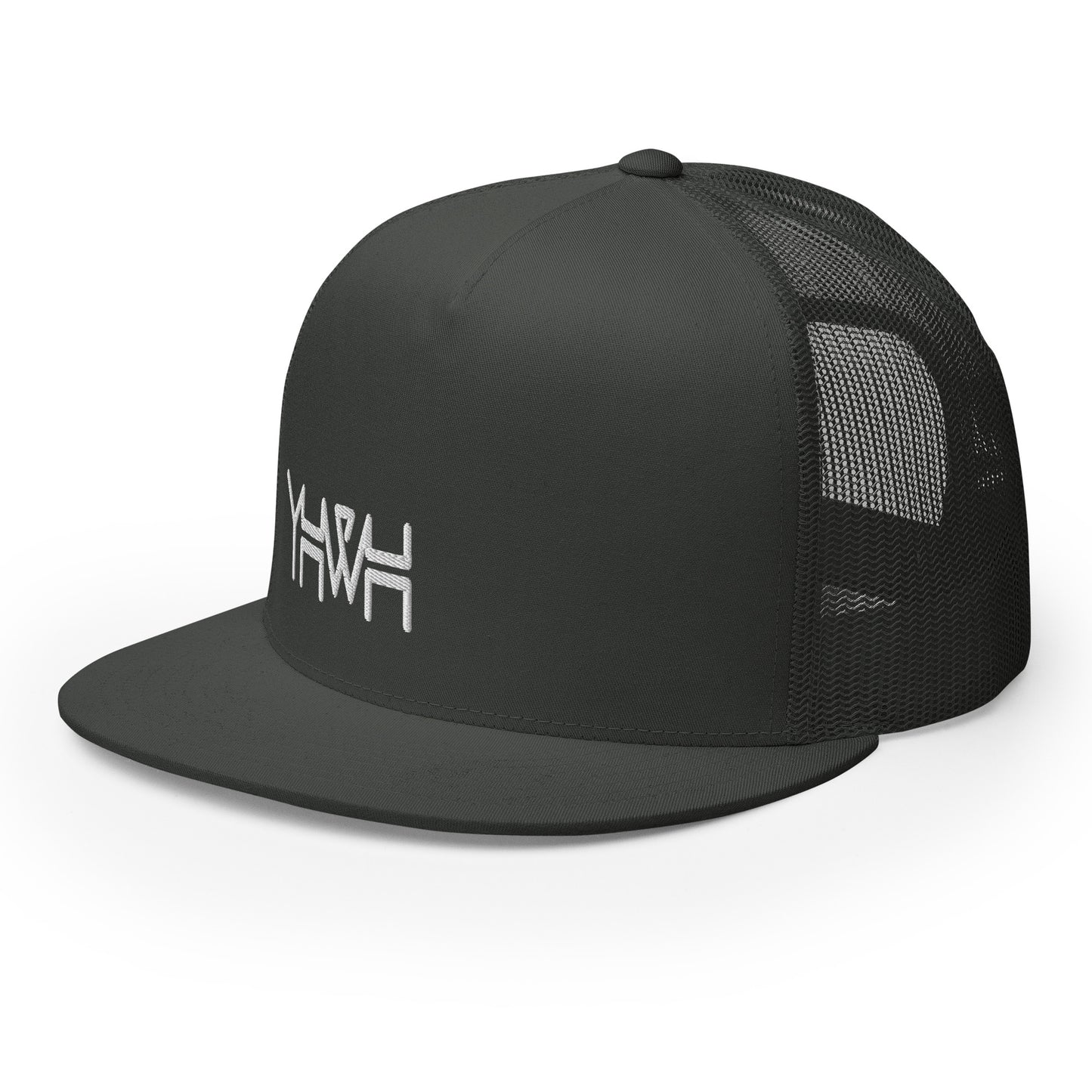 YHWH - Trucker Snapback - White Edge