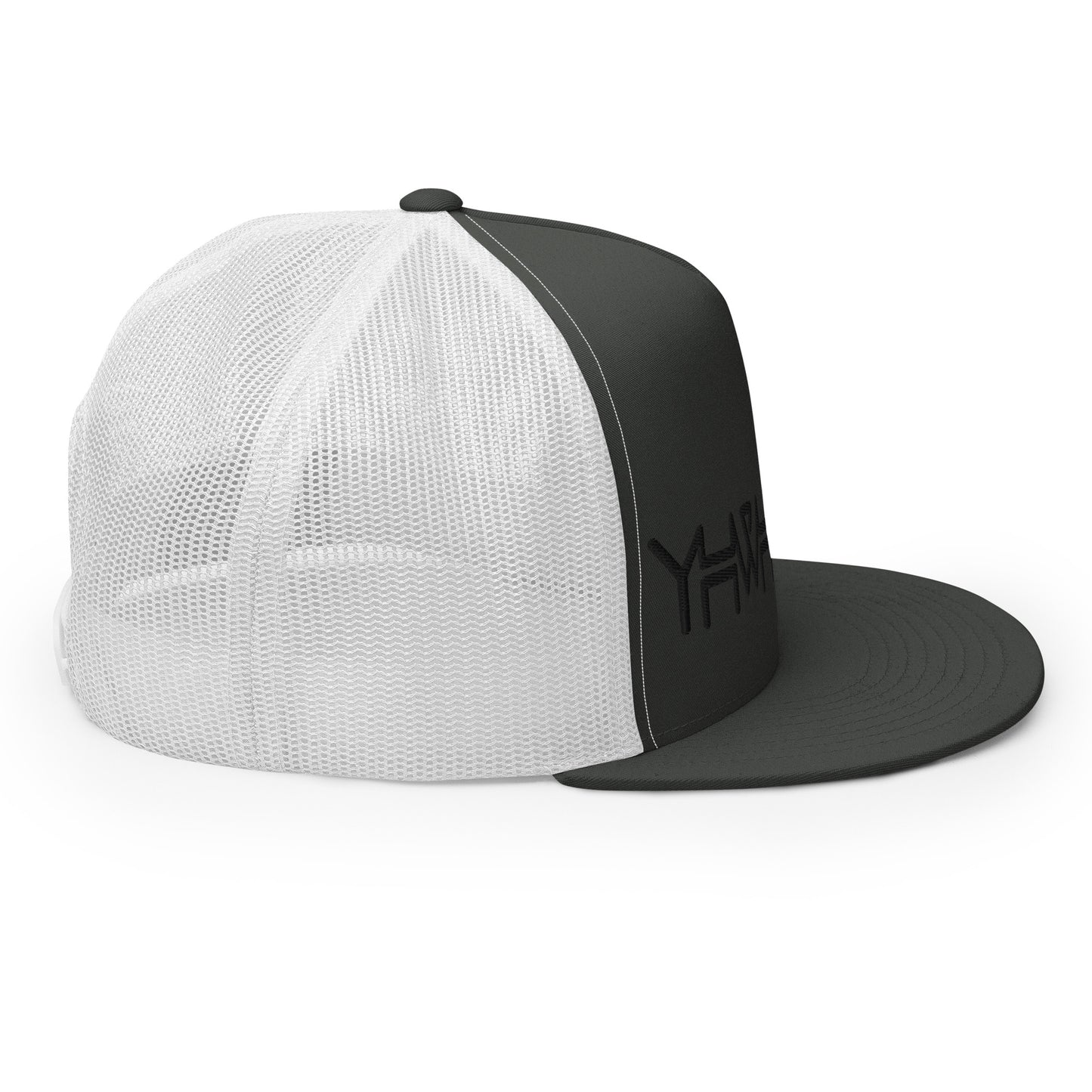 YHWH - Trucker Snapback - Black Edge