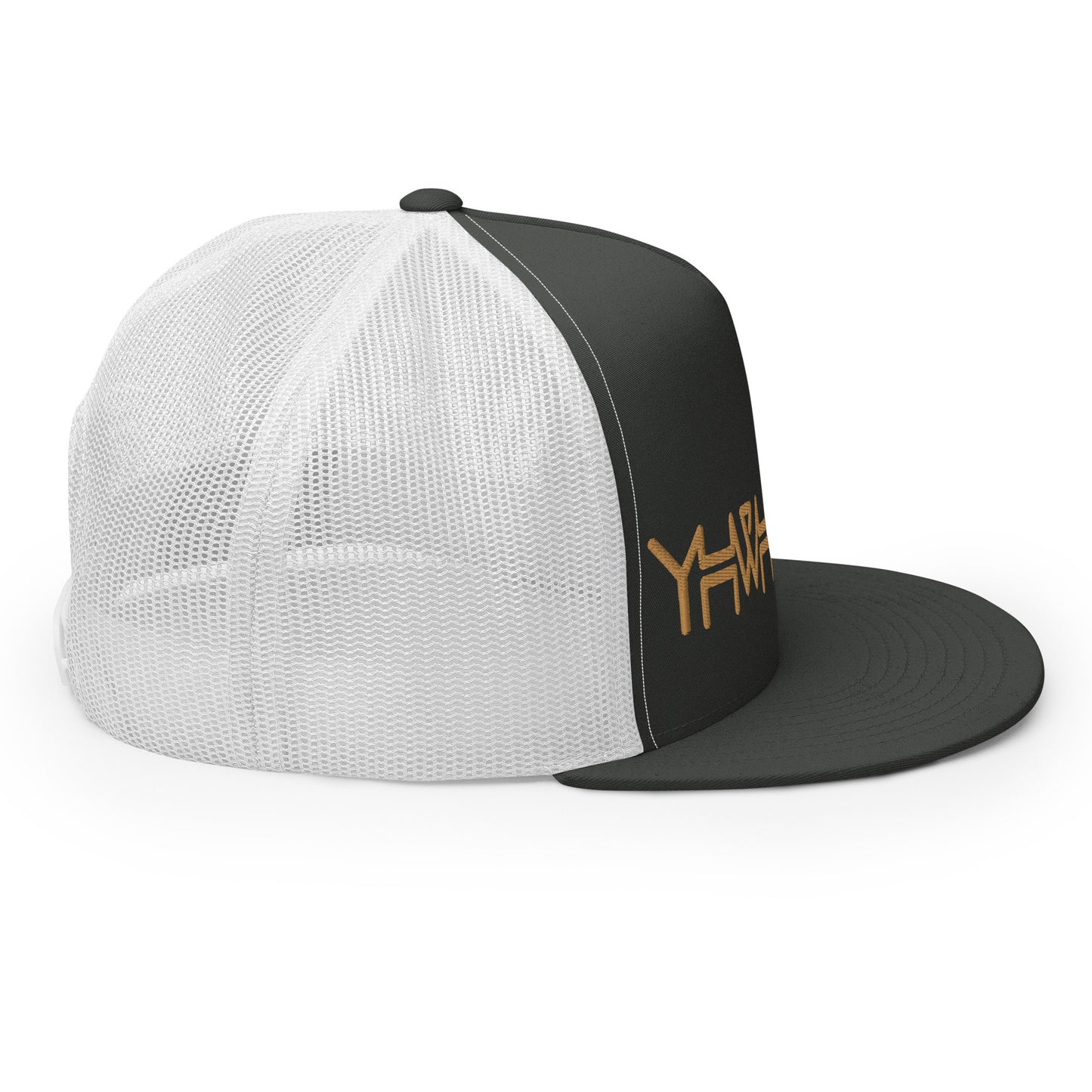 YHWH - Trucker Snapback - Gold Edge