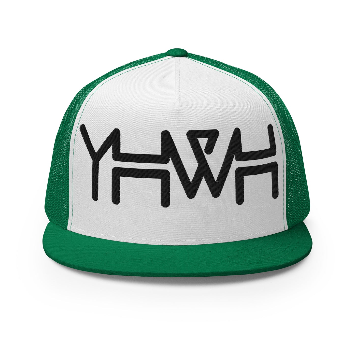 YHWH - Trucker Snapback - Black