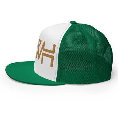 YHWH - Trucker Snapback - Gold