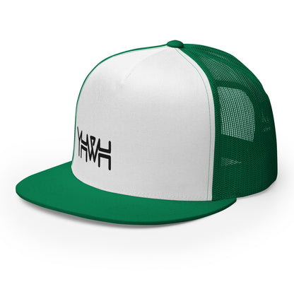 YHWH - Trucker Snapback - Black Edge