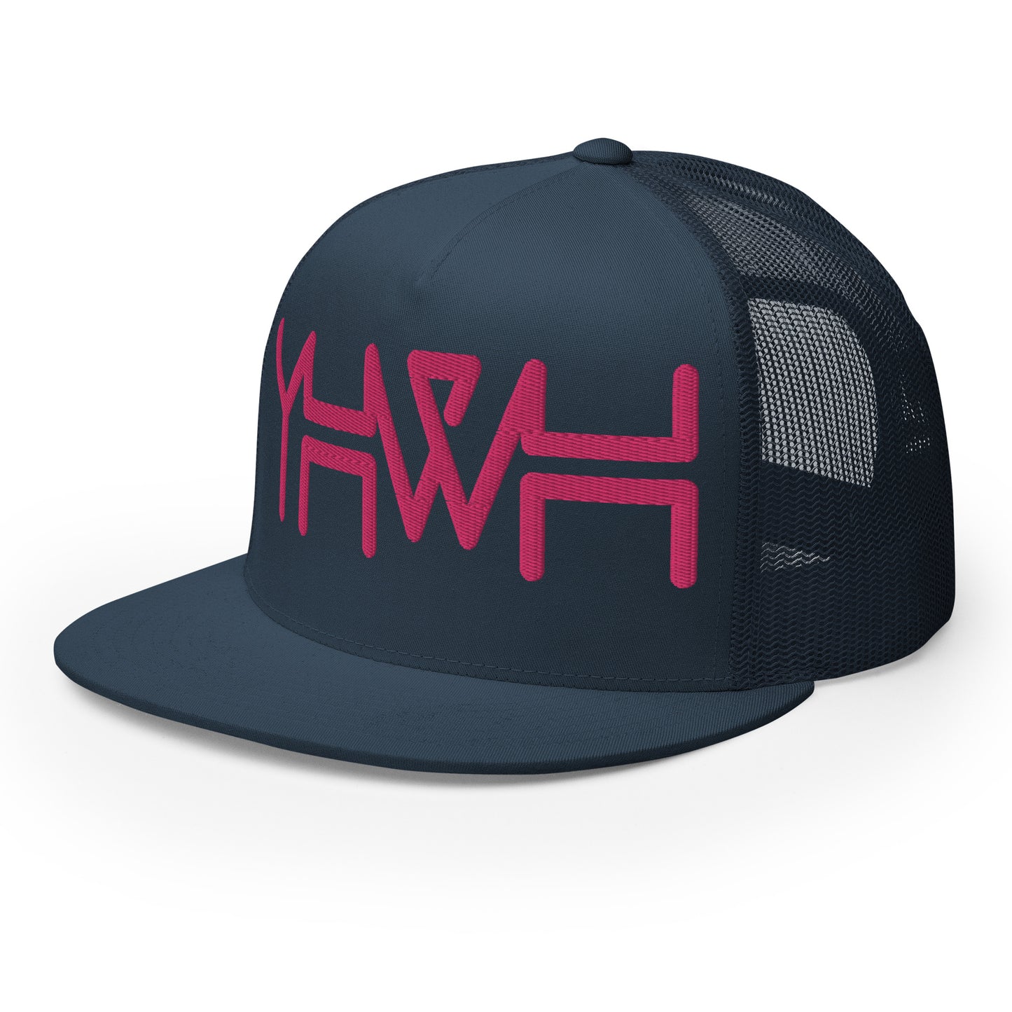 YHWH - Trucker Snapback - Pink