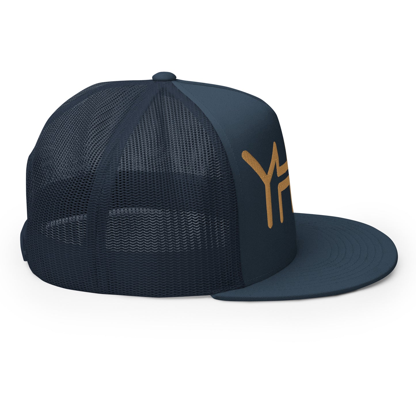 YHWH - Trucker Snapback - Gold