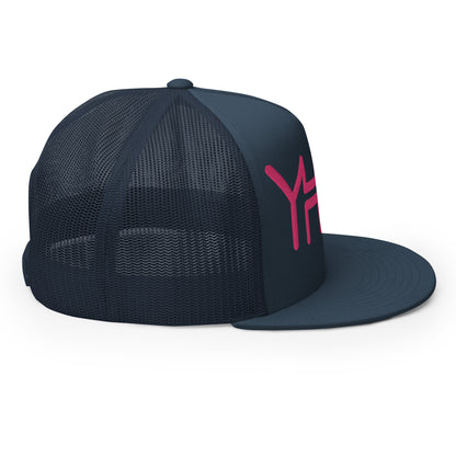 YHWH - Trucker Snapback - Pink