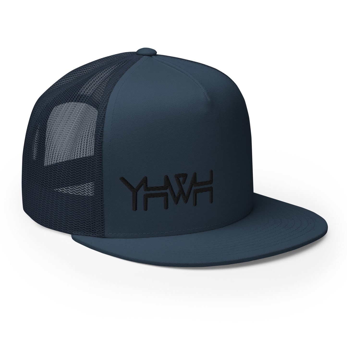 YHWH - Trucker Snapback - Black Edge