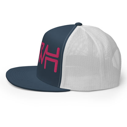 YHWH - Trucker Snapback - Pink