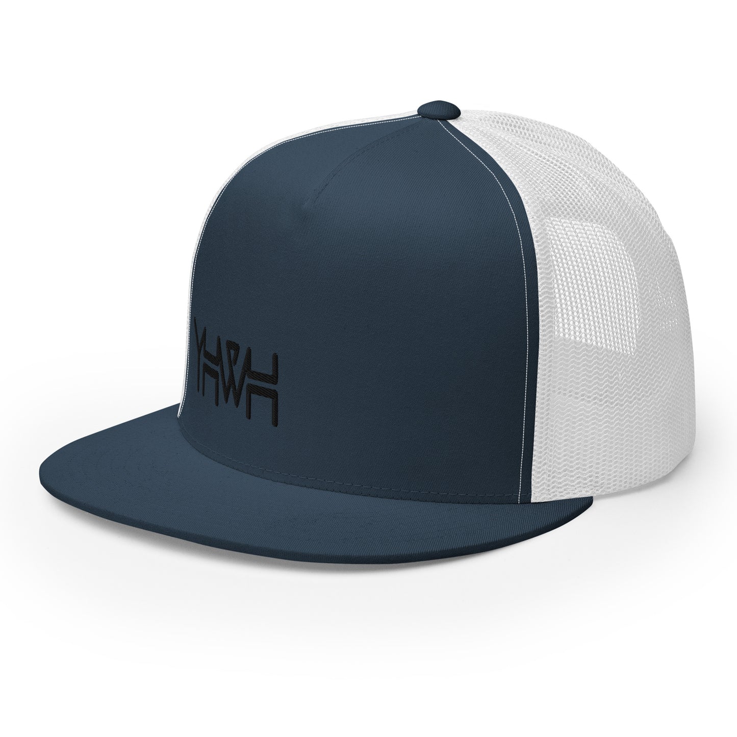 YHWH - Trucker Snapback - Black Edge