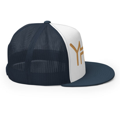 YHWH - Trucker Snapback - Gold