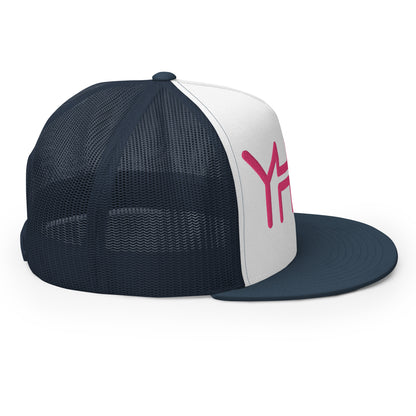 YHWH - Trucker Snapback - Pink