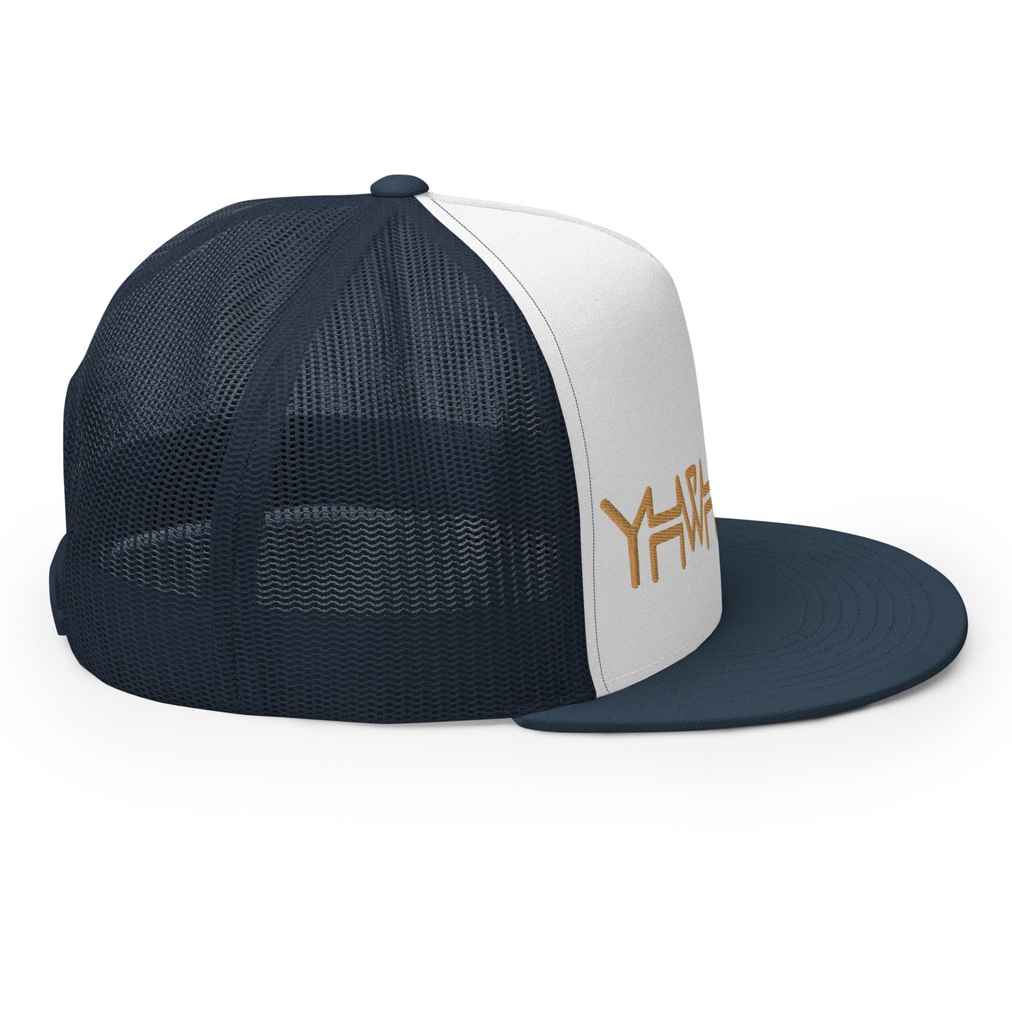 YHWH - Trucker Snapback - Gold Edge