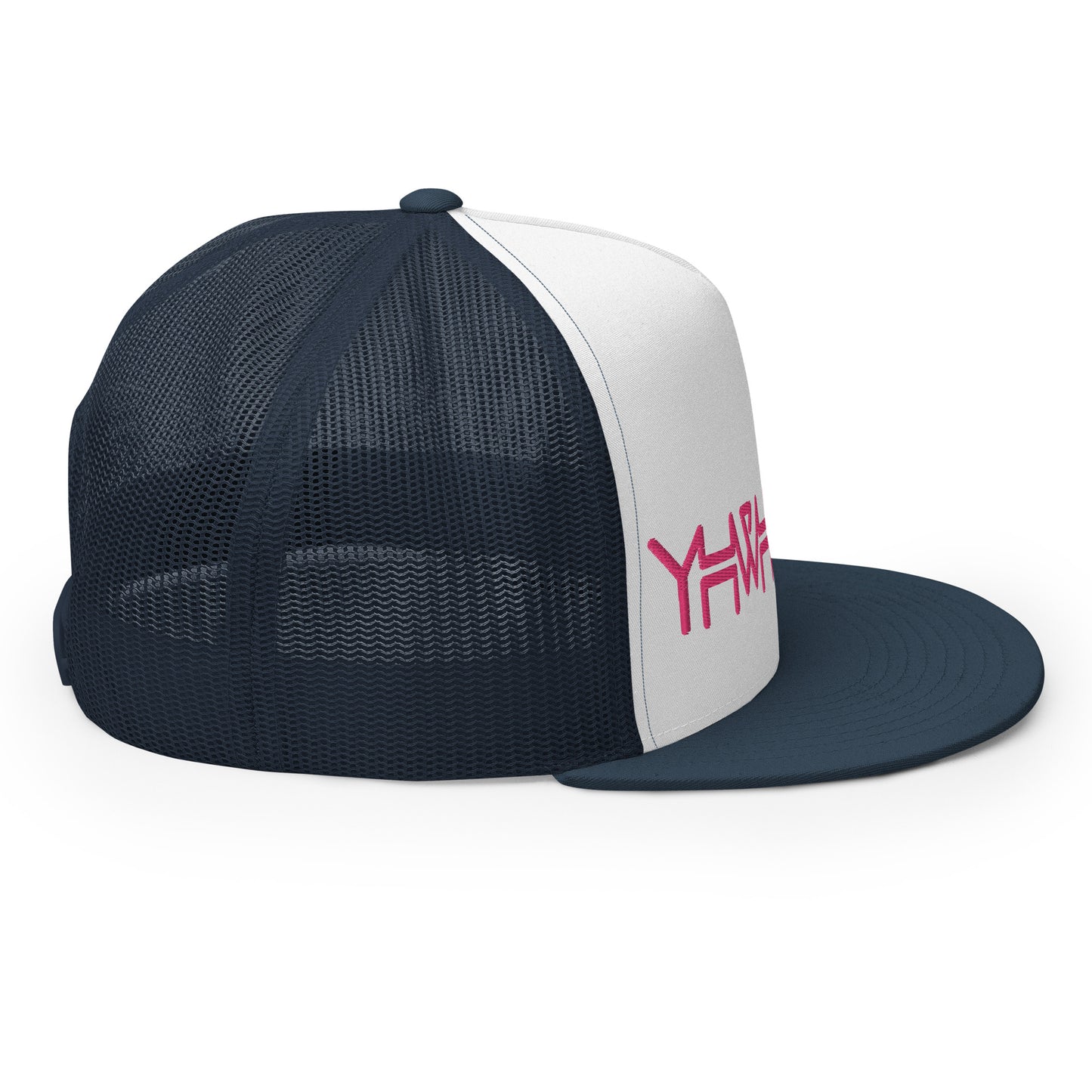 YHWH - Trucker Snapback - Pink Edge