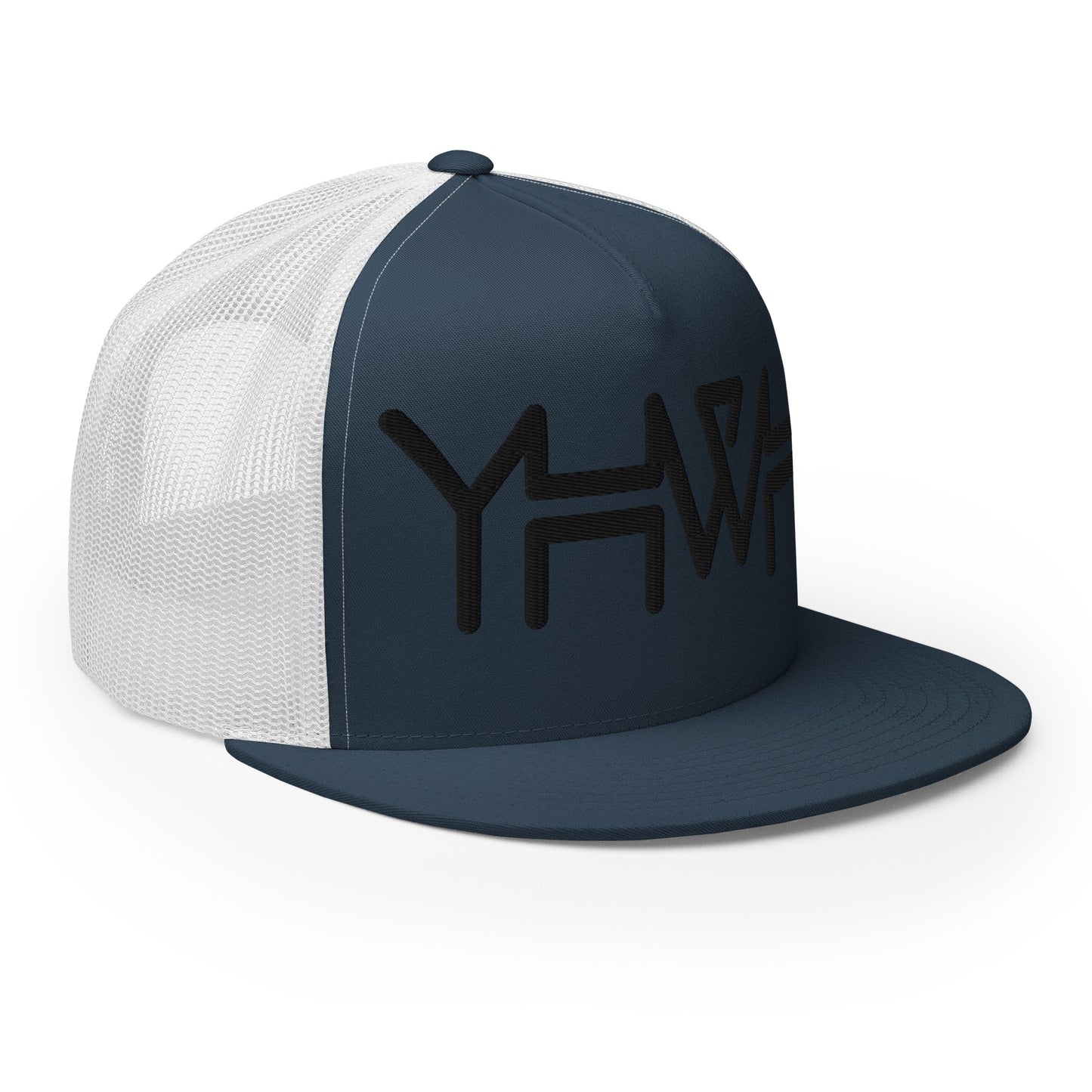 YHWH - Trucker Snapback - Black