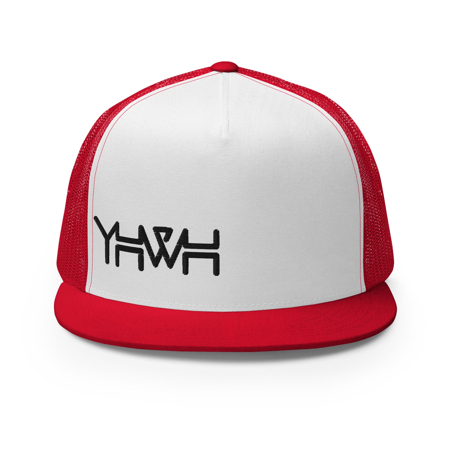 YHWH - Trucker Snapback - Black Edge