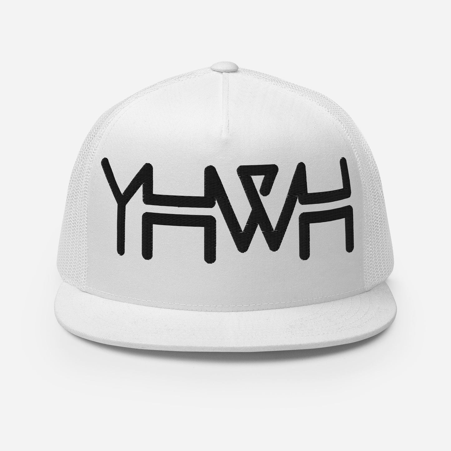 YHWH - Trucker Snapback - Black