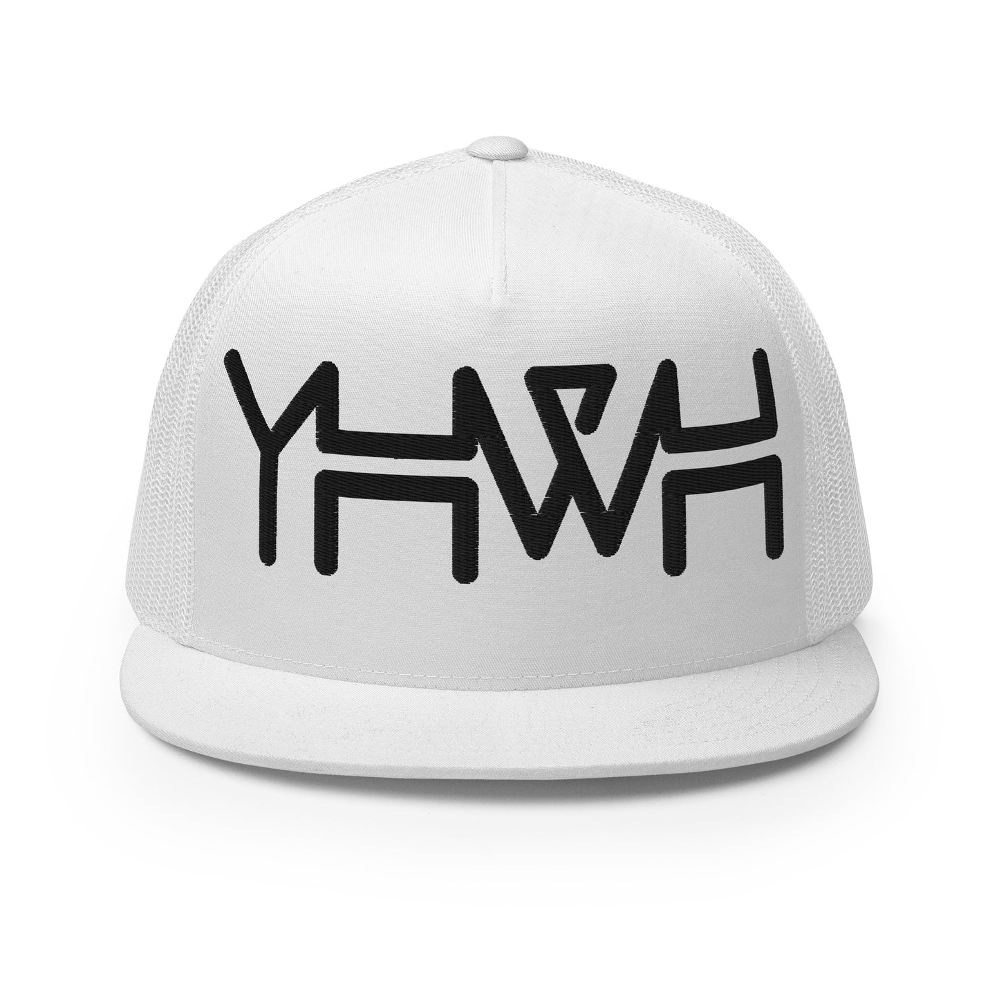 YHWH - Trucker Snapback - Black