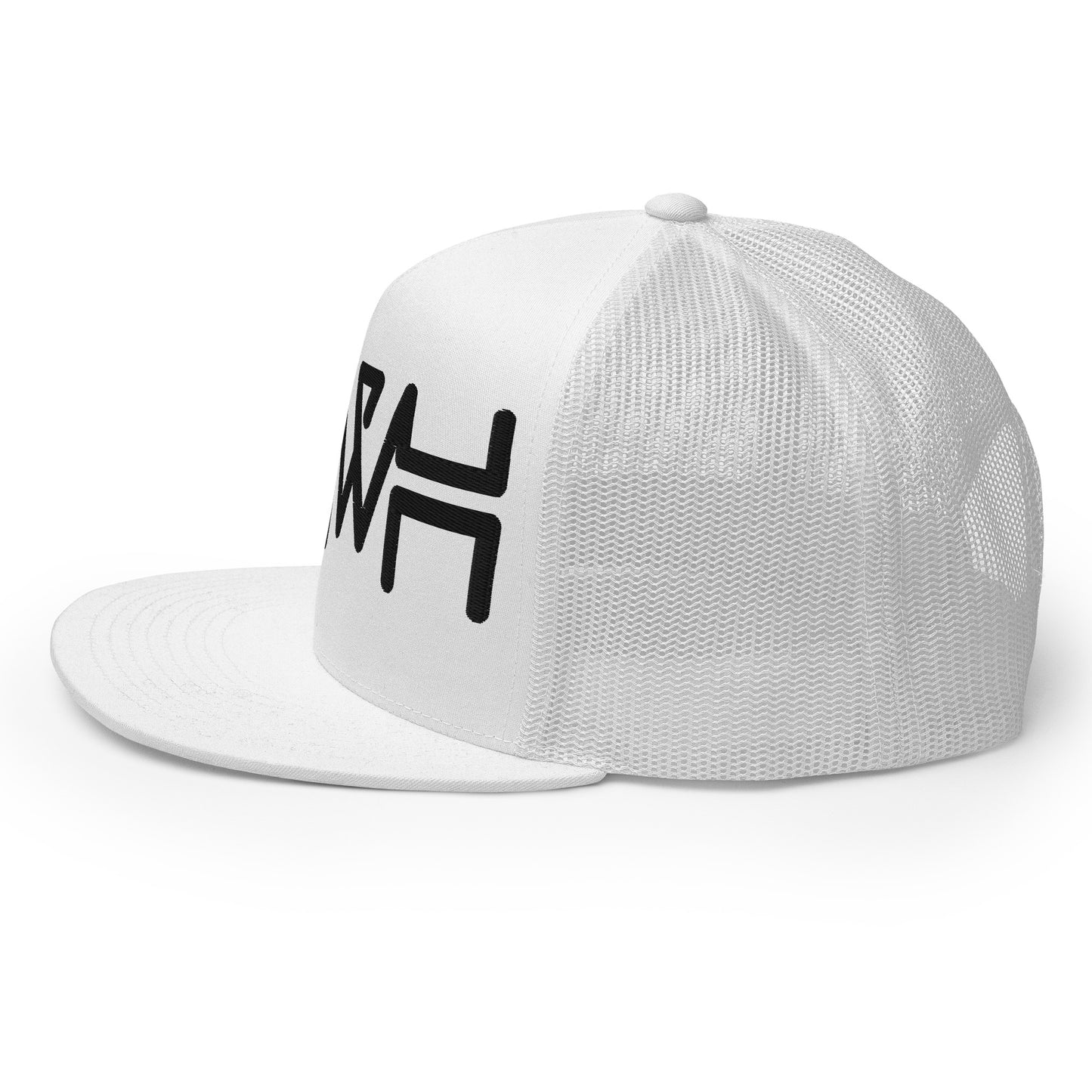 YHWH - Trucker Snapback - Black