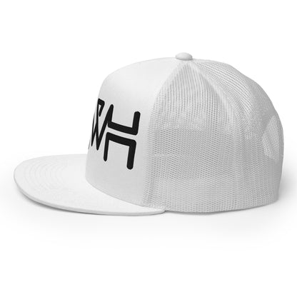 YHWH - Trucker Snapback - Black