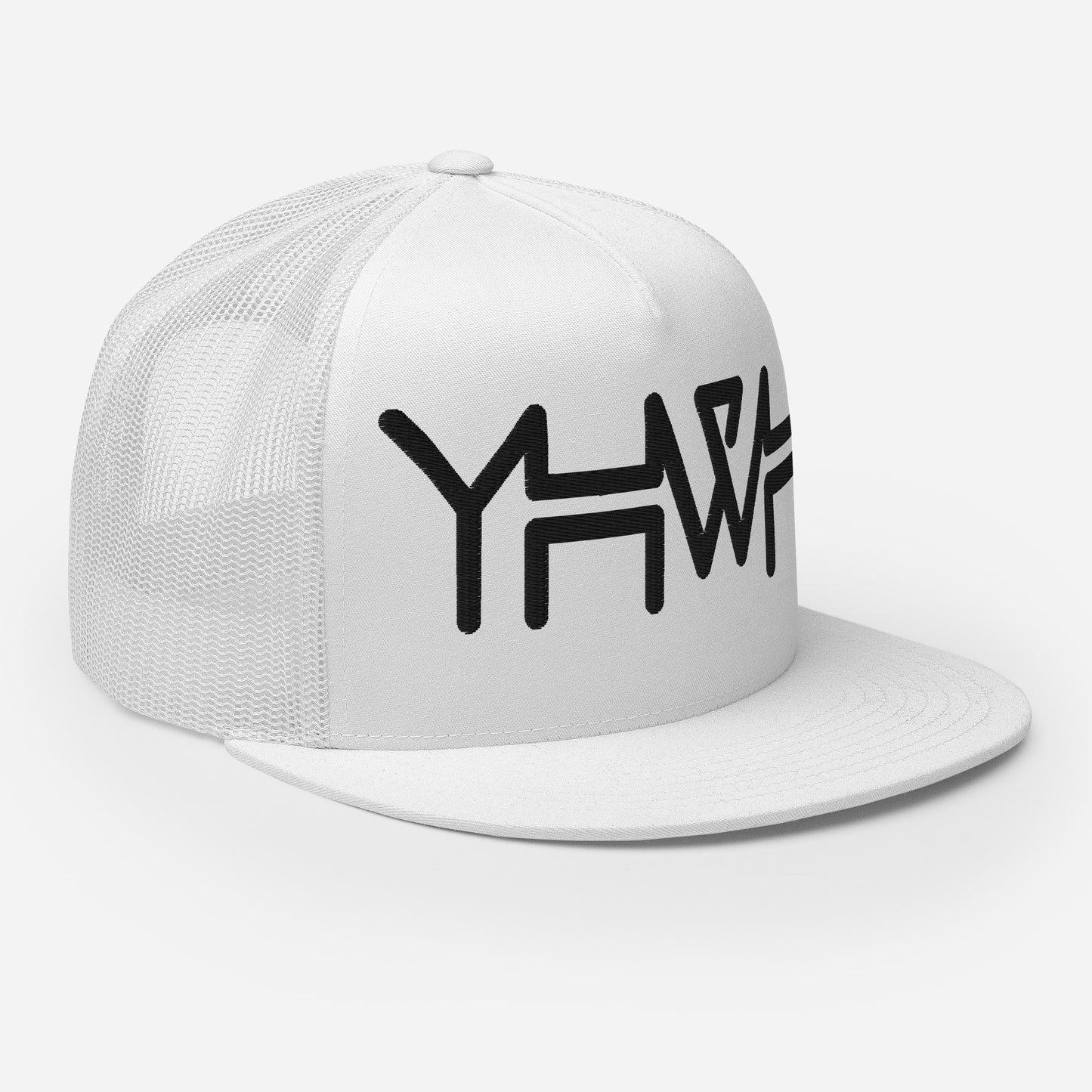 YHWH - Trucker Snapback - Black