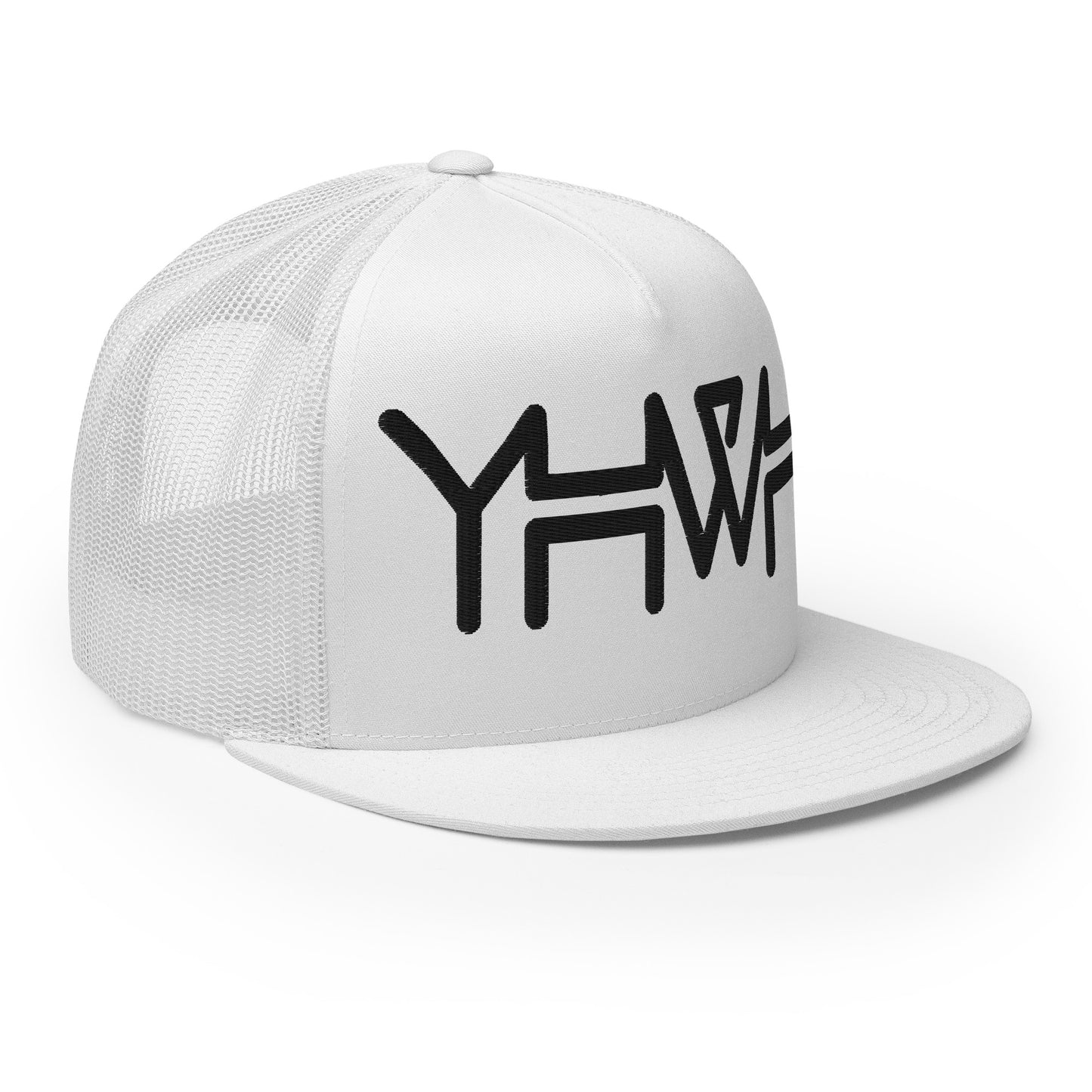 YHWH - Trucker Snapback - Black