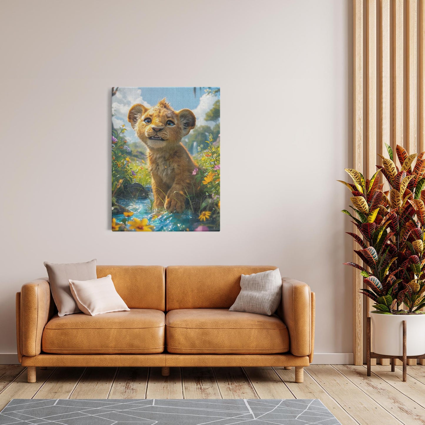 Canvas Wraps - The Lion Cub of Judah3