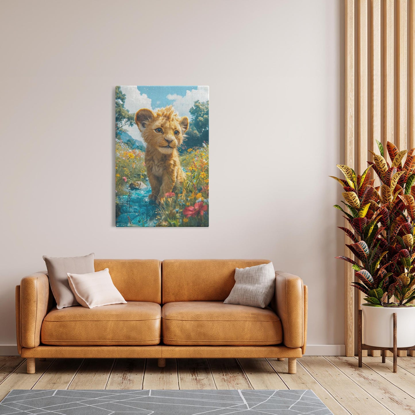 Canvas Wraps - The Lion Cub of Judah4