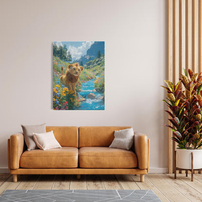 Canvas Wraps - The Lion Cub of Judah