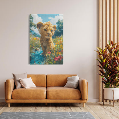 Canvas Wraps - The Lion Cub of Judah4