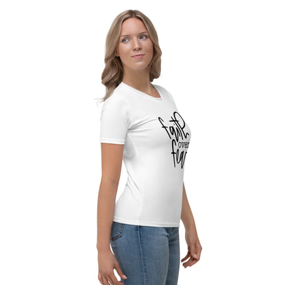 Women's T-shirt - Faith Over Fear