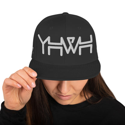 YHWH - Snapback - White Crown