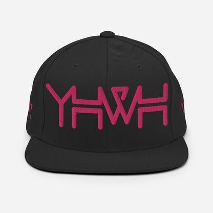 YHWH - Snapback - Pink Crown