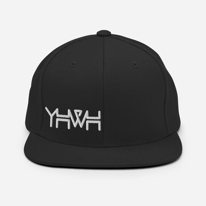 YHWH - Snapback - White Edge