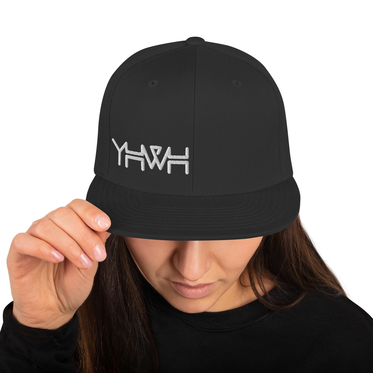 YHWH - Snapback - White Edge