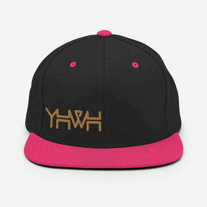 YHWH - Snapback - Gold Edge