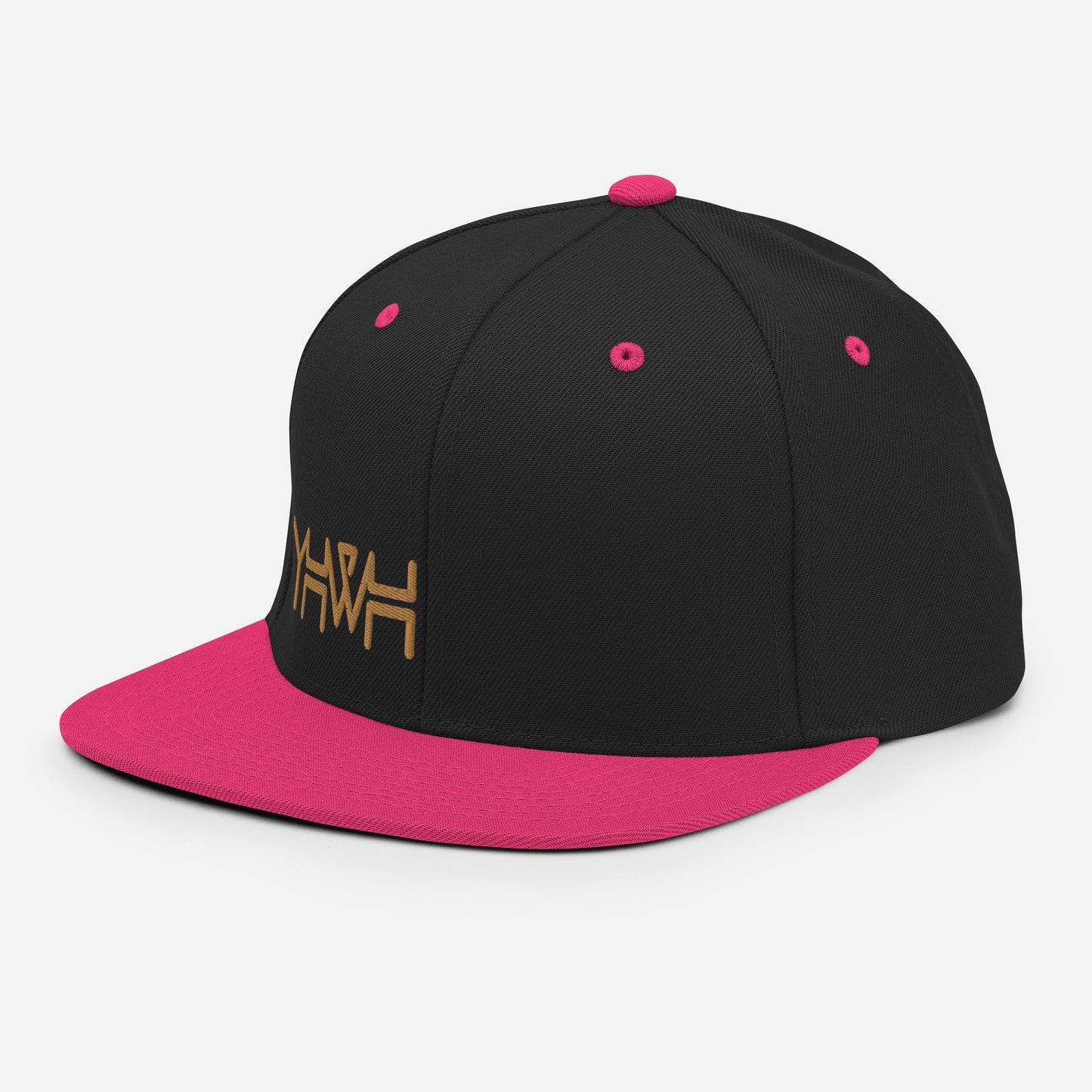 YHWH - Snapback - Gold Edge