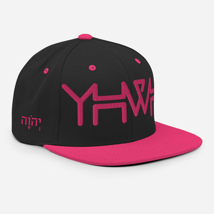 YHWH - Snapback - Pink Crown