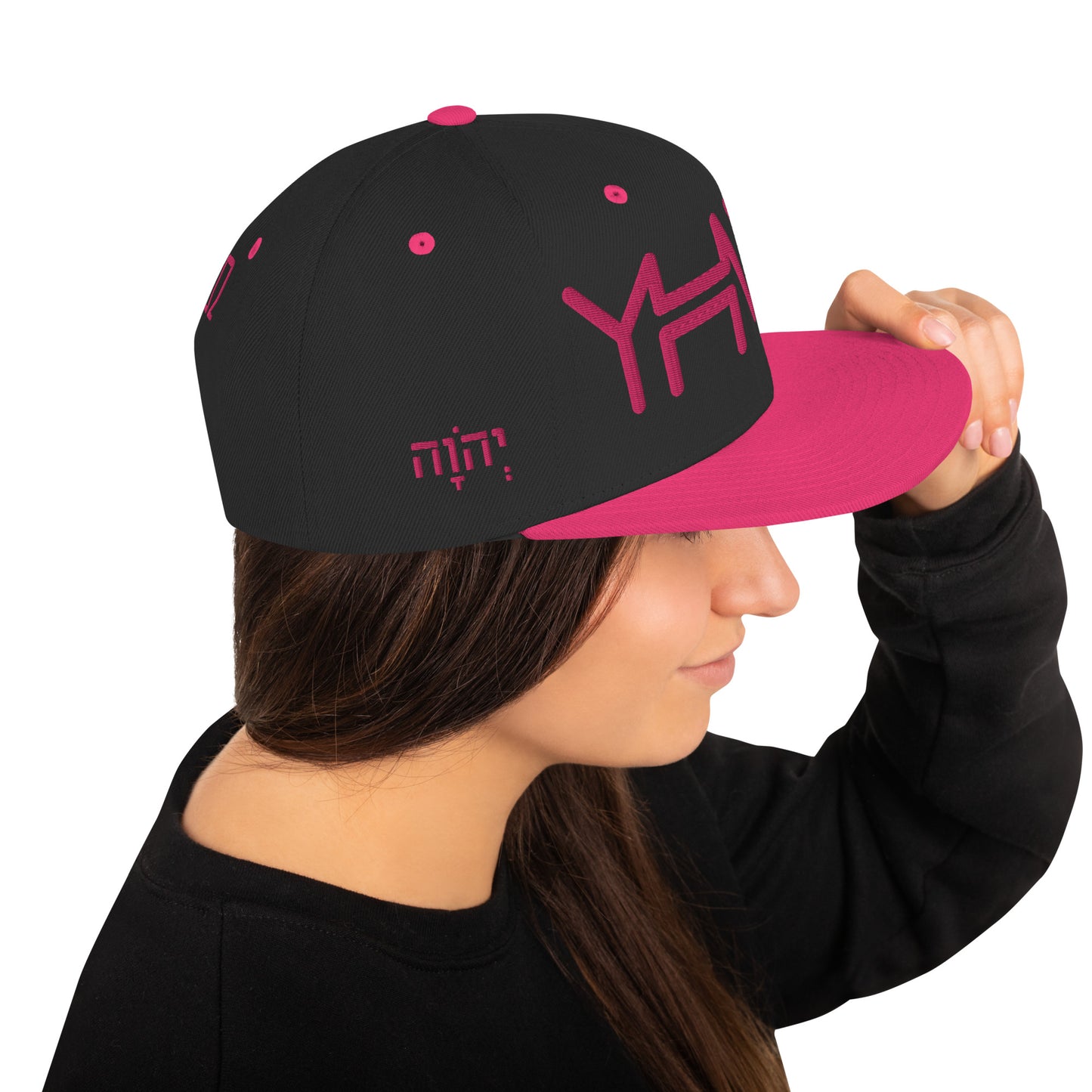 YHWH - Snapback - Pink Crown