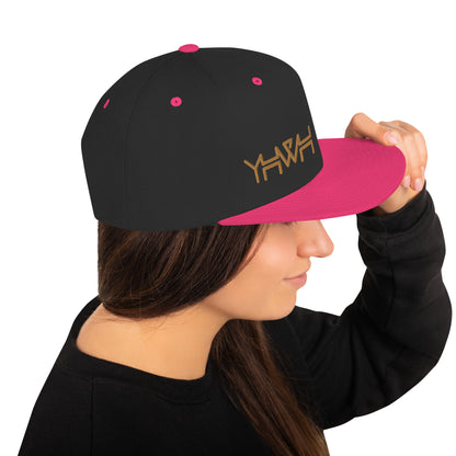 YHWH - Snapback - Gold Edge