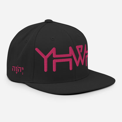 YHWH - Snapback - Pink Crown