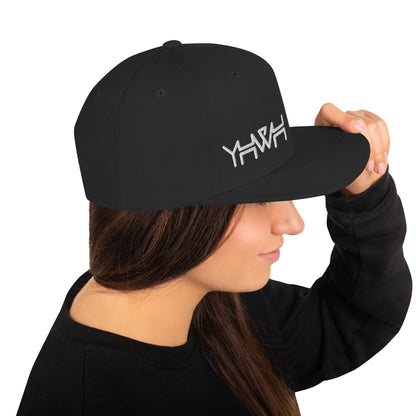 YHWH - Snapback - White Edge